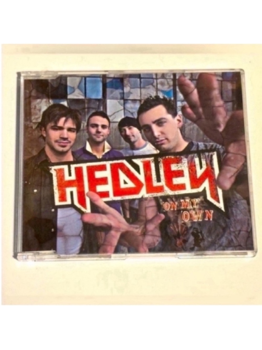Hedley Band Signed Autograph 2005 On My Own Debut Music CD Album